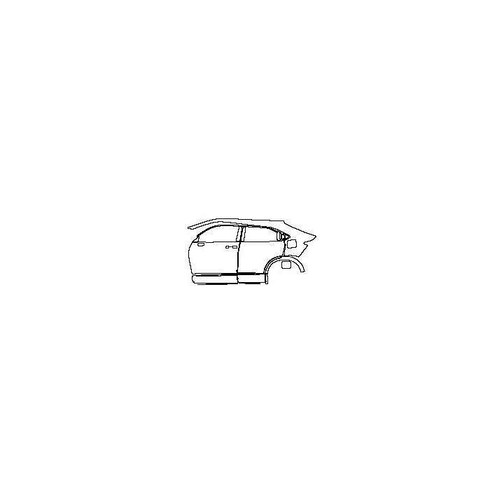 (left) Door+Rear Fender+Side Skirt