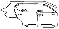 (right) Door+Side Skirt+Rear Fender