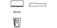 Honda Elevate (IN) Interior 2023 - Complete (for left hand drive, automatic transmission, 10.25 inches central control screen)