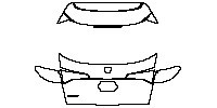 Honda HR-V (US) Exterior 2023 - Trunk Lid (with ''HR-V'' emblem)