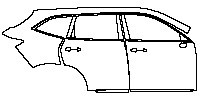 (right) Door+Rear Fender+Side Skirt