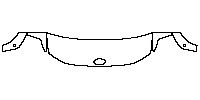Hyundai Santa Fe (Au) Exterior 2024 - Hood+Fender (One third of Hood + Fender , with 2 PDC)