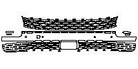 Hyundai Staria Exterior 2023 - Grille (with 4 PDC)