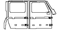 INEOS Grenadier Quatermaster 2024 - (right) Door+Rear Fender