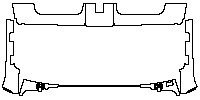 INEOS Grenadier Quatermaster 2024 - A-pillar+Roof (front) (without snorkle , with sunroof , with antenna)