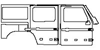 (right) Door+Rear Fender+Side Skirt