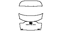Infiniti QX55 Exterior 2021 - Trunk Lid (with''INFINITI'' ''AWD'' ''QX55'' emblem)