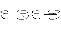 JEEP Grand Cherokee Grand Cherokee (2-row) 2023 - Door Handle Inserts