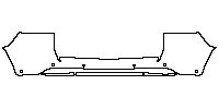 JEEP Grand Cherokee Grand Cherokee (2-row) 2023 - Rear Bumper