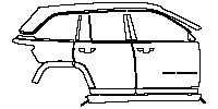 (right) Door+Side Skirt+Rear Fender