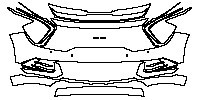 KIA Sportage (US) Exterior 2023 - Bumper+Headlamp (with 4 PDC)