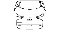 KIA Sportage (US) Exterior 2023 - Trunk Lid (with ''KIA'' , ''Sportage'' emblem)