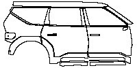 (right) Door+Rear Fender+Side Skirt