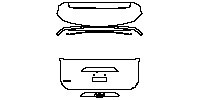 KIA Niro EV (US) Wave 2023 - Trunk Lid (with ''KIA'' , ''NIRO'' emblems)