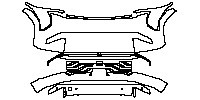 KIA EV3 Exterior 2024 - Bumper+Headlamp (with 4 PDC)