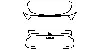 KIA EV3 Exterior 2024 - Trunk Lid (with ''EV3'' , ''GT Line'' emblems)