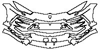 Lamborghini Urus Base 2018 - Bumper+Headlamp (with Carbon Fiber package)