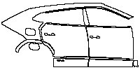 (right) Door+Side Skirt+Rear Fender