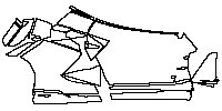 Lamborghini Revuelto Exterior 2023 - (right) Door+Side Skirt+Rear Fender (with upper exterior carbon package)