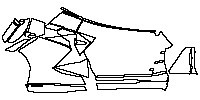 Lamborghini Revuelto Exterior 2023 - (right) Door+Rear Fender+Side Skirt (without upper exterior carbon package)