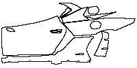 Lamborghini Temerario Exterior 2025 - (left) Door+Side Skirt+Rear Fender