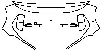 Li Auto L6 Exterior 2024 - Bumper+Headlamp (without license plate cutout, with 6 PDC and 1 camera)