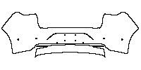 Li Auto L6 Exterior 2024 - Rear Bumper (with 6 PDC)