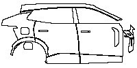 (right) Door+Side Skirt+Rear Fender