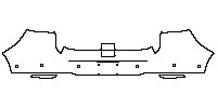 Leapmotor B10 Exterior 2025 - Rear Bumper (with 6 PDC)