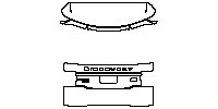 Land Rover Discovery Sport R-Dynamic 2020 - Trunk Lid (with ''DISCOVERY'', ''SPORT P250'' emblem and oval badge)
