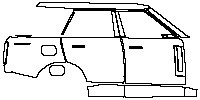 (right) Door+Side Skirt+Rear Fender