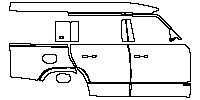 (right) Door+Side Skirt+Rear Fender