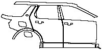 (right) Door+Side Skirt+Rear Fender