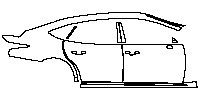 (right) Door+BC Pillar+Rear Fender+Side Skirt