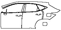 (left) Door+Side Skirt+Rear Fender