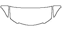 Lexus IS Sedan 2013 - Hood+Fender (One third of hood+fender, for 500 F Sport)