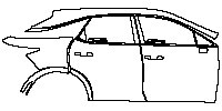 (right)Door+Rear Fender