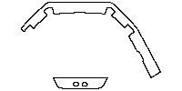 Lexus RZ Interior 2023 - (rear)Air Vent (without Seat Heating)