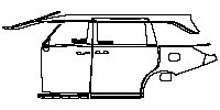 (left) Door+Side Skirt+Rear Fender