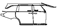 (right) Door+Side Skirt+Rear Fender