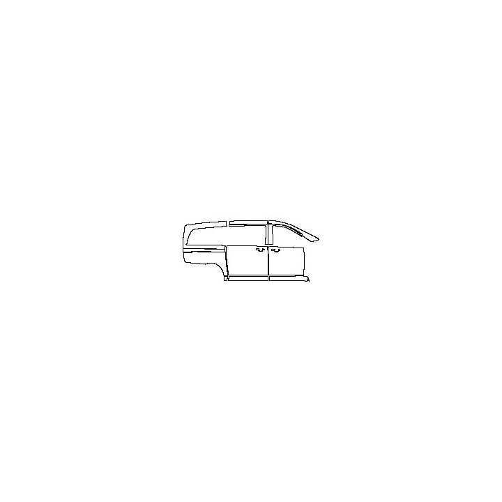 (right) Door+Rear Fender+Side Skirt