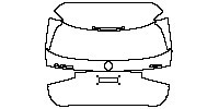 Mercedes-Benz GLS Base 2016 - Trunk Lid
