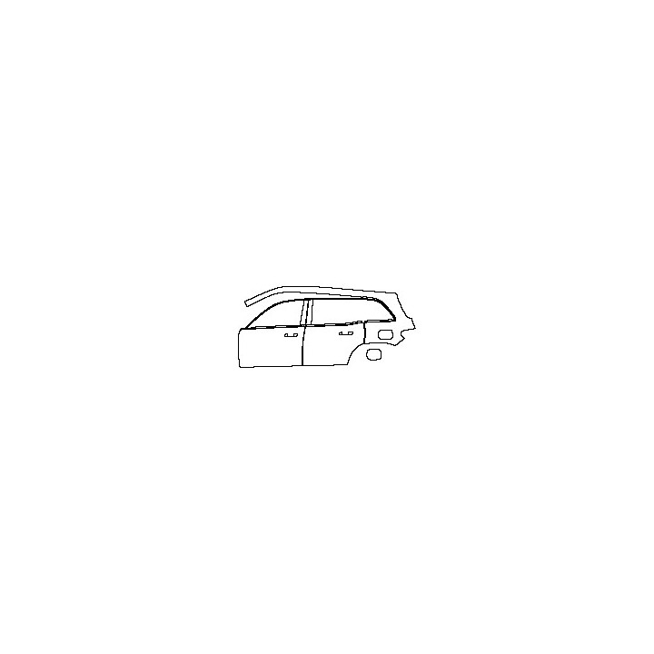 Mercedes-Benz GLB Exterior 2020 - (left) Door+Rear Fender