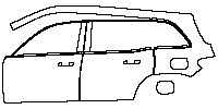 Mercedes-Benz GLB Exterior 2020 - (left) Door+Rear Fender