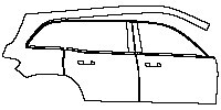 Mercedes-Benz GLB Exterior 2020 - (right) Door+Rear Fender