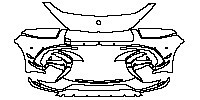 Mercedes-Benz A Class Hatchback 2020 - Bumper+Headlamp (with Aerodynamic Package)