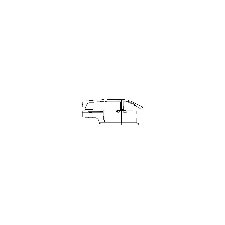 (right) Door+Side Skirt+Rear Fender