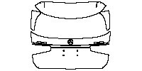 Mercedes-Benz GLS AMG GLS 63 2016 - Trunk Lid (With ''GLS63'' ''AMG'' word mark)