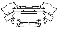 Mercedes-Benz Maybach GLS Exterior 2021 - Rear Bumper (with trailer hitch, with 6 PDC)