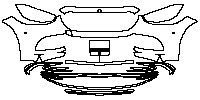 Mercedes-Benz S Class Sedan 2021 - Bumper+Headlamp
